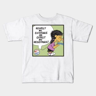 The Other Ones Very Asian Respect My Existence Kids T-Shirt